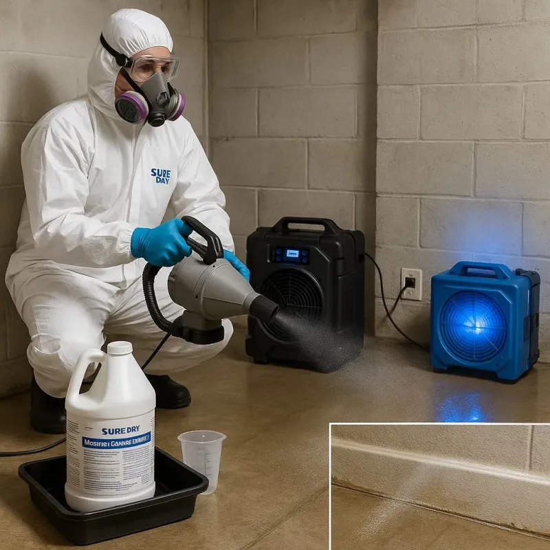 Sanitization and Odor Removal process in Sundance, WY
